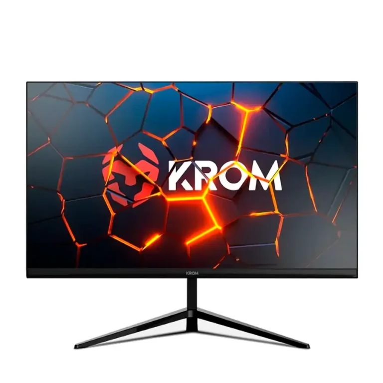Krom Kertz Monitor Gaming 23.8" 1920x1080 Full HD LED RGB 200HZ Negro