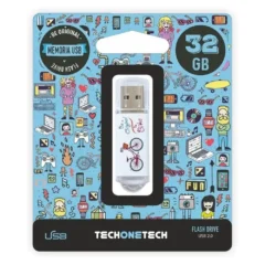 TECH ONE TECH PENDRIVE 32GB BE BIKE USB 2.0