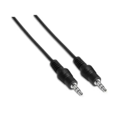 AISENS A128-0142 JACK 3.5 MACHO - JACK 3.5 MACHO 1.5M NEGRO