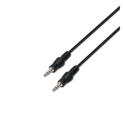 AISENS A128-0144 JACK 3.5 MACHO - JACK 3.5 MACHO 10M NEGRO