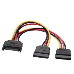 AISENS A131-0353 SATA MACHO - 2X SATA HEMBRA 20CM NEGRO