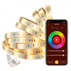 MUVIT IO TIRA DE LED MIOLST002 5M 24W COLOR RGB+CCT REGULABLE WIFI