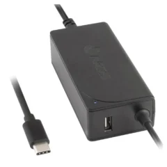NGS W-65W CARGADOR DE PORTATIL TYPE C 65W VOLTAJE 12-20V 1 USB