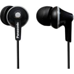 PANASONIC AURICULARES INTRAUDITIVOS RP-HJE125 JACK 3.5 NEGROS