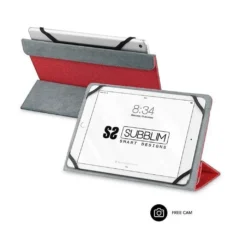 SUBBLIM FREECAM PARA TABLETS DE 10.1"-11" ROJA