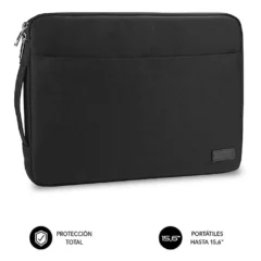 SUBBLIM FUNDA URBAN LAPTOP SLEEVE PARA PORTATIL 15.6" NEGRA