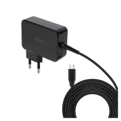 TOOQ CARGADOR TQLC-USBCGAN90PD USB TIPO-C 90W AUTOMATICO VOLTAJE 5-20V