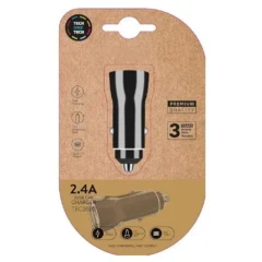 TECH ONE TECH CARGADOR DE COCHE TEC2802 2XUSB 2.4A