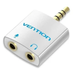VENTION BDBW0 JACK 3.5 MACHO - 2X JACK 3.5 HEMBRA BLANCO