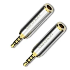 VENTION VAB-S02 JACK 2.5 MACHO - JACK 3.5 HEMBRA PLATA