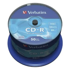 VERBATIM CD-R DATALIFE 52X TARRINA-50UDS