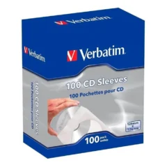 VERBATIM FUNDAS CD-R SLEEVES CAJA-100UDS