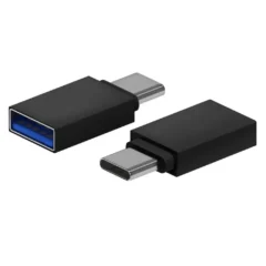 AISENS ADAPTADOR USB 3.2 A108-0717 USB HEMBRA - USB TIPO-C MACHO NEGRO