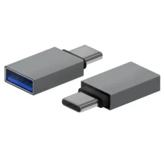 AISENS ADAPTADOR USB 3.2 A108-0718 USB HEMBRA - USB TIPO-C MACHO GRIS