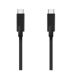 AISENS CABLE USB 3.2 TIPO-C A107-0705 10GBPS 5A 100W USB TIPO-C M - USB TIPO-C M 3M NEGRO