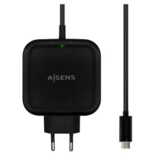 AISENS CARGADOR DE PARED ASCH-1PD65WL-BK 1XUSB TIPO-C 65W