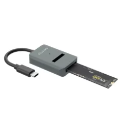 AISENS DOCK USB TIPO-C PARA SSD M2 SATA/NVME NGFF ASUC-M2D012-GR GRIS