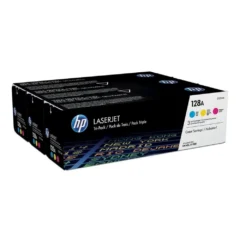 HP TONER Nº 128A MULTIPACK CIAN MAGENTA AMARILLO