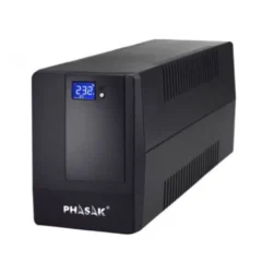 PHASAK SAI LINEA INTERACTIVA 1000 VA LCD 1000VA 4 SALIDAS FORMATO TORRE