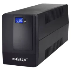 PHASAK SAI LINEA INTERACTIVA 2000 VA LCD 2000VA 4 SALIDAS FORMATO TORRE