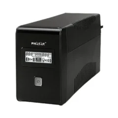 PHASAK SAI LINEA INTERACTIVA 850 VA LCD INTERACTIVE 850VA 2 SALIDAS FORMATO TORRE