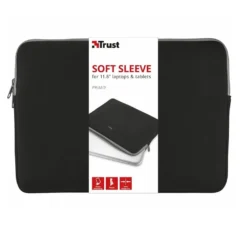 TRUST FUNDA PRIMO SOFT SLEEVE PARA PORTATILES TABLETS HASTA 11.6" NEGRA