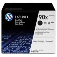 HP TONER CE390X NEGRO PACK 2 CARTUCHOS - 90X
