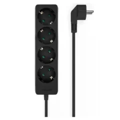 AISENS A154-0534 REGLETA 4 TOMAS 1.4M NEGRO