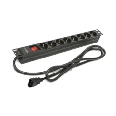 PHASAK BNS 3535 REGLETA 8 TOMAS 2M NEGRO