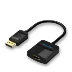 VENTION HBGBB DISPLAYPORT MACHO - HDMI HEMBRA 15CM NEGRO