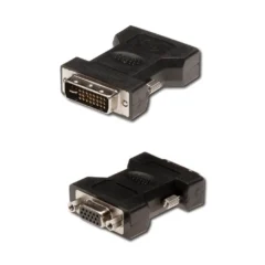 EWENT ADAPTADOR DVI-I 24+5 MACHO A VGA-F