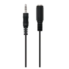 EWENT CABLE AUDIO ESTEREO 3,5MM/M Y 3,5MM/H -3MT