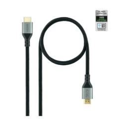 NANOCABLE 10.15.8101 CABLE HDMI 2.1 CERTIFICADO ULTRA HS 1 M