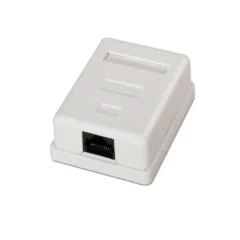 AISENS A138-0296 ROSETA DE SUPERFICIE CAT.5E 1 TOMAS