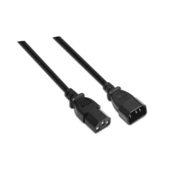 AISENS A132-0171 IEC C13/H - IEC C14/M 1.5M NEGRO