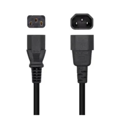 AISENS A132-0466 C13/H - C14/M 3M NEGRO