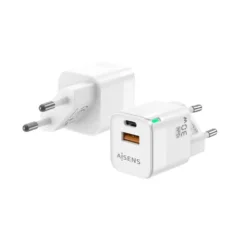 AISENS ASCH-30W2P004-W CARGADOR 1XUSB TIPO-C 1XUSB 30W