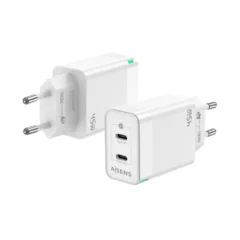 AISENS ASCH-45W2P005-W CARGADOR 2XUSB TIPO-C 45W