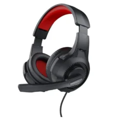 TRUST 24785 AURICULAR CON MICRO JACK 3.5 ROJO NEGRO