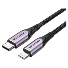 VENTION TACVF USB TIPO-C MACHO - LIGHTNING MACHO 1M MORADO