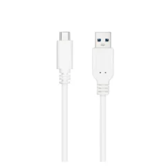 NANOCABLE 10.01.4000-W USB-C MACHO - USB MACHO 50CM BLANCO