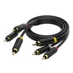 VENTION BCABH 3X RCA MACHO - 3X RCA MACHO 2M NEGRO