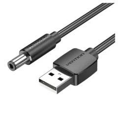 VENTION CEYBF USB-A MACHO - DC 5.5MM 1M NEGRO