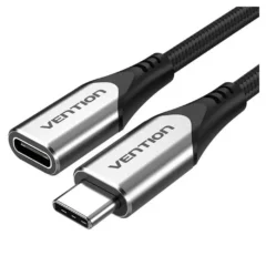VENTION TABHF ALARGADOR USB-C MACHO - USB-C HEMBRA 1M GRIS