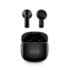 SPC ZION 2 PLAY AURICULARES BT CON ESTUCHE STICK CORTO 30MM NEGROS