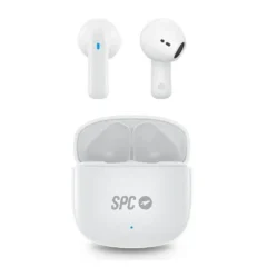 SPC ZION 2 PLAY AURICULARES BT CON ESTUCHE STICK CORTO 30MM BLANCOS