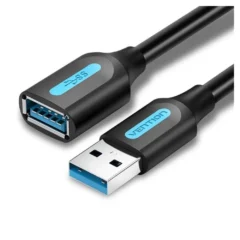 Vention CBHBG USB 3.0 Macho - USB Hembra 1.5m Negro