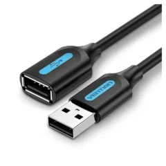 Vention CBIBG USB 2.0 Macho - USB Hembra 1.5m Negro