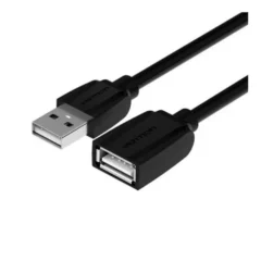 Vention VAS-A44-B200 USB 2.0 Macho - USB Hembra 2m Negro