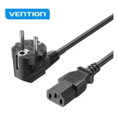 Vention ZCJBAC IEC C13 Hembra - CEE7 Macho 1.8m Negro